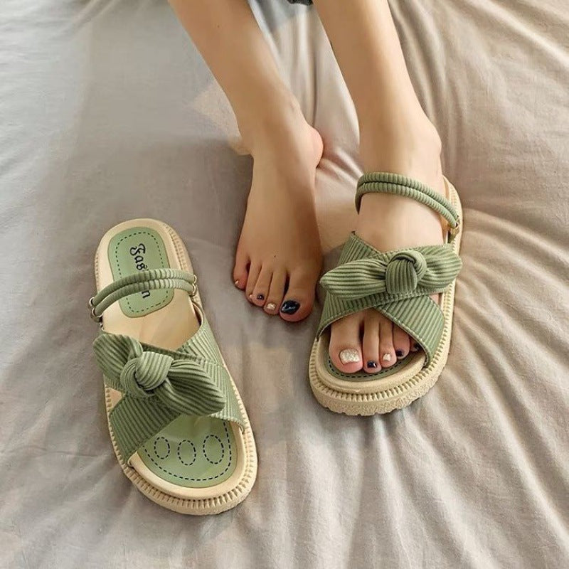 Convertible Flat Platform Sandals