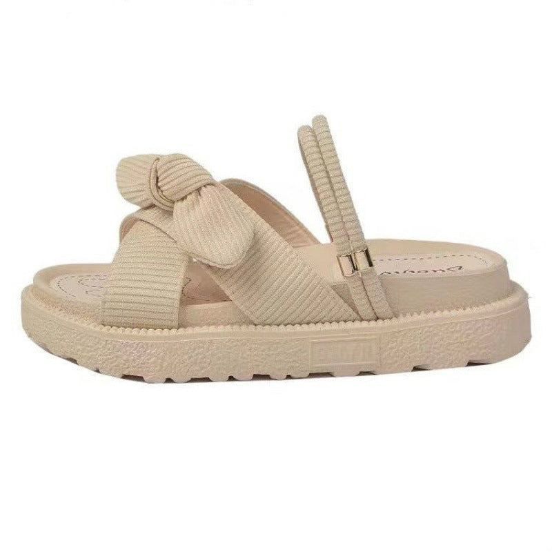 Convertible Flat Platform Sandals